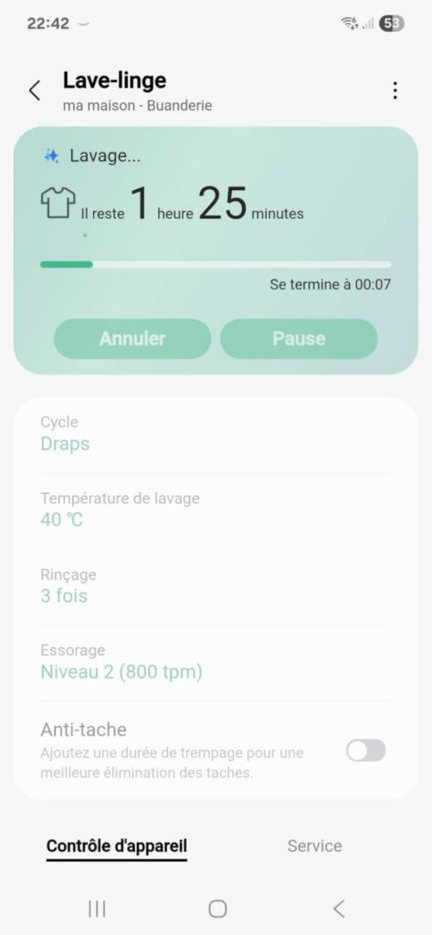 Samsung WW90T554DTW/S3