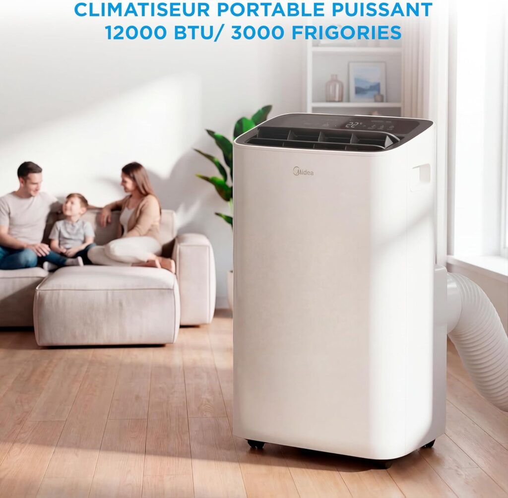 MIDEA Climatiseur Mobile 12000 BTU
